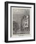 Nell Gwyn at Her Lodgings Door in Drury-Lane, the Maypole in the Strand, Restored-null-Framed Giclee Print