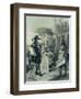 Nell Gwynn Persuading Charles II to Build a Hospital-null-Framed Giclee Print