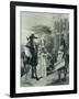 Nell Gwynn Persuading Charles II to Build a Hospital-null-Framed Giclee Print