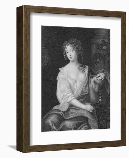 Nell Gwynn-Sir Peter Lely-Framed Giclee Print