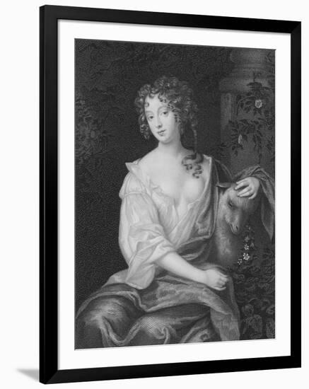 Nell Gwynn-Sir Peter Lely-Framed Giclee Print