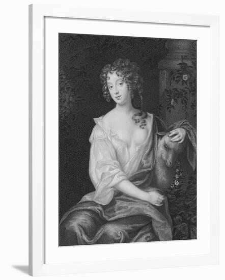 Nell Gwynn-Sir Peter Lely-Framed Giclee Print