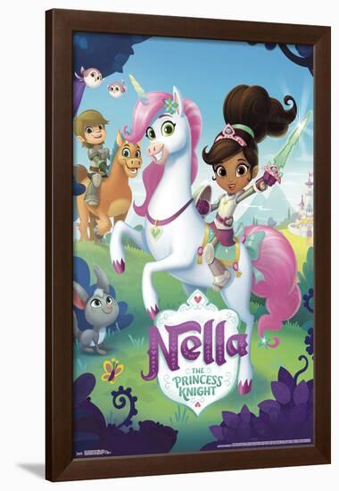 Nella the Princess Knight - Group-null-Framed Standard Poster