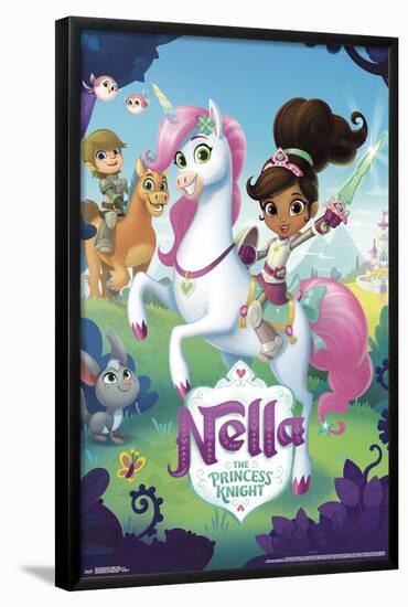 Nella the Princess Knight - Group-null-Framed Standard Poster