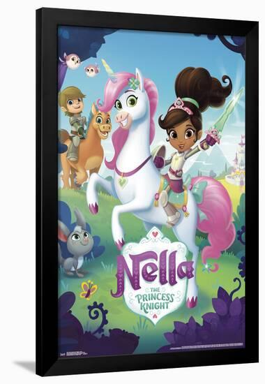 Nella the Princess Knight - Group-null-Framed Standard Poster