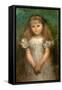 Nellie Ionides-George Frederick Watts-Framed Stretched Canvas