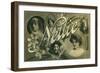 Nellie, Postcard of Edwardian Actress Nellie Stewart-null-Framed Giclee Print