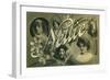 Nellie, Postcard of Edwardian Actress Nellie Stewart-null-Framed Giclee Print