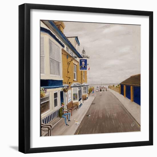 Nellie Scratchin's, 2019 (Oil on Panel)-Chris Ross Williamson-Framed Giclee Print