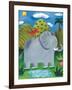 Nellie the Elephant-Sophie Harding-Framed Art Print