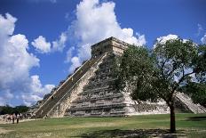 El Castillo Pyramid at Chichen Itza, Unesco World Heritage Site, Yucatan, Mexico, North America-Nelly Boyd-Photographic Print