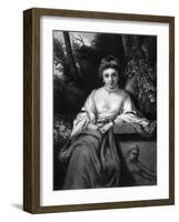 Nelly O'Brien-Sir Joshua Reynolds-Framed Art Print