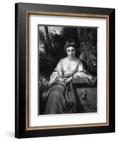 Nelly O'Brien-Sir Joshua Reynolds-Framed Art Print