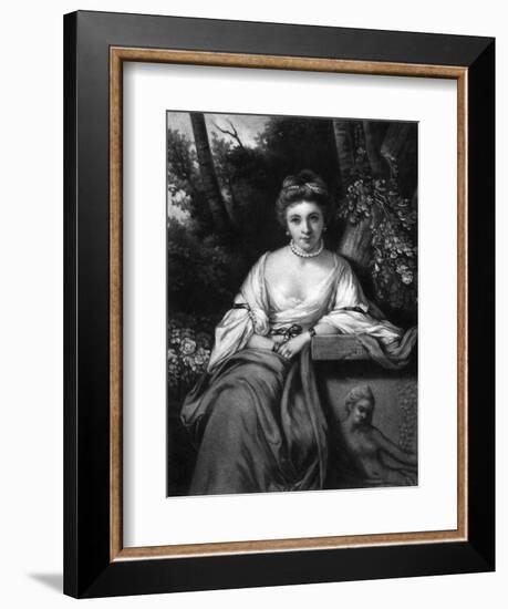 Nelly O'Brien-Sir Joshua Reynolds-Framed Art Print