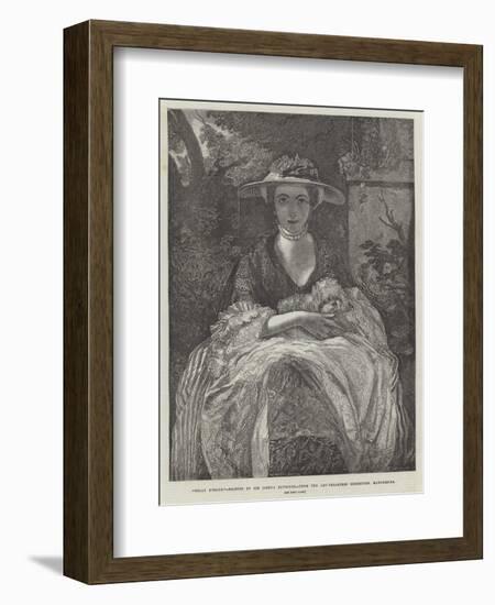 Nelly O'Brien-Sir Joshua Reynolds-Framed Giclee Print