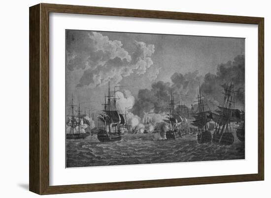 'Nelson at Copenhagen', c1801-Dominic Serres-Framed Giclee Print