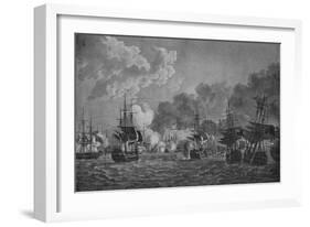 'Nelson at Copenhagen', c1801-Dominic Serres-Framed Giclee Print