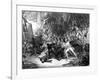 Nelson Boarding the 'San Josef, Battle of Cape St Vincent, 1797-JJ Crew-Framed Giclee Print