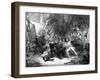 Nelson Boarding the 'San Josef, Battle of Cape St Vincent, 1797-JJ Crew-Framed Giclee Print