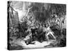 Nelson Boarding the 'San Josef, Battle of Cape St Vincent, 1797-JJ Crew-Stretched Canvas