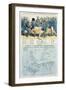 Nelson Discussing the Battle Plan for Trafalgar.-null-Framed Giclee Print