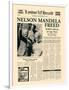Nelson Mandela Freed-The Vintage Collection-Framed Premium Giclee Print