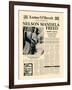 Nelson Mandela Freed-The Vintage Collection-Framed Art Print