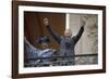 Nelson Mandela in France in 1990-Christian Lutz-Framed Photographic Print