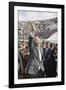 Nelson Mandela in Japan-Itsuo Inouye-Framed Photographic Print