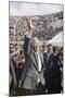 Nelson Mandela in Japan-Itsuo Inouye-Mounted Photographic Print