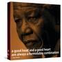 Nelson Mandela Quote iNspire 2 Motivational Poster-null-Stretched Canvas