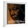 Nelson Mandela Quote iNspire 2 Motivational Poster-null-Framed Art Print