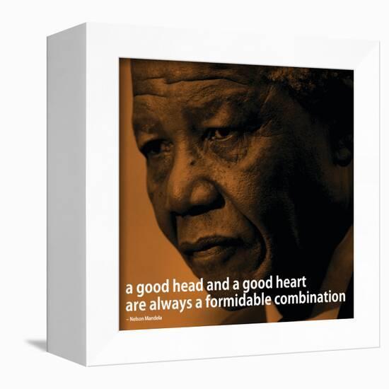 Nelson Mandela Quote iNspire 2 Motivational Poster-null-Framed Art Print