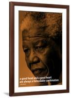 Nelson Mandela Quote iNspire-null-Framed Photo