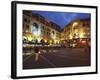 Nelson Mandela Square at Dusk, Sandton, Johannesburg, Gauteng, South Africa, Africa-Ian Trower-Framed Photographic Print