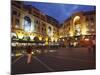 Nelson Mandela Square at Dusk, Sandton, Johannesburg, Gauteng, South Africa, Africa-Ian Trower-Mounted Photographic Print