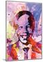 Nelson Mandela Watercolor-Anna Malkin-Mounted Poster