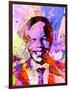 Nelson Mandela Watercolor-Anna Malkin-Framed Art Print