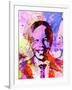 Nelson Mandela Watercolor-Anna Malkin-Framed Art Print