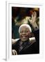 Nelson Mandela-Themba Hadebe-Framed Premium Photographic Print