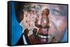 Nelson Mandela-Ben Curtis-Framed Stretched Canvas