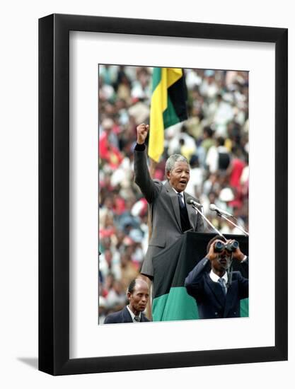 Nelson Mandela-null-Framed Premium Photographic Print