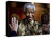 Nelson Mandela-Peter Dejong-Stretched Canvas