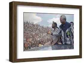 Nelson Mandela-David Brauchli-Framed Photographic Print