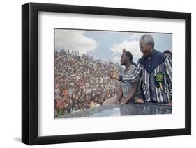 Nelson Mandela-David Brauchli-Framed Photographic Print