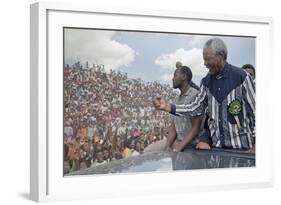 Nelson Mandela-David Brauchli-Framed Photographic Print