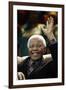 Nelson Mandela-Themba Hadebe-Framed Photographic Print