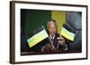 Nelson Mandela-Denis Paquin-Framed Photographic Print