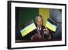 Nelson Mandela-Denis Paquin-Framed Photographic Print