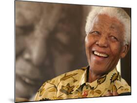 Nelson Mandela-Denis Farrell-Mounted Photographic Print